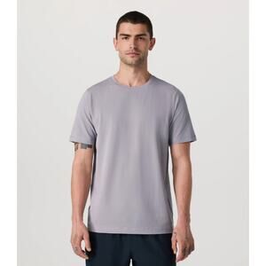 Vuori Tuvalu Blue Gray Crewneck Tee T-Shirt Loungewear Men's size Large